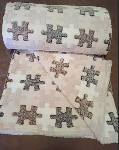 Плед пушистый 200 х 220 см