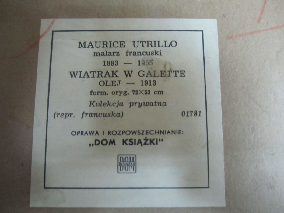 obraz wiatrak w Galette
