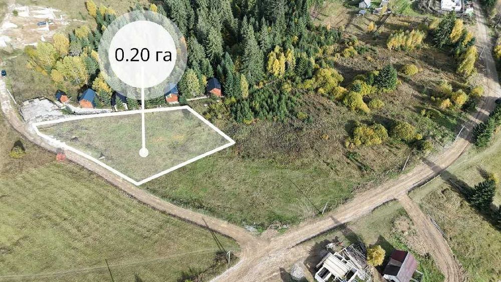 Земельна ділянка в Яблуниці 0.20 га