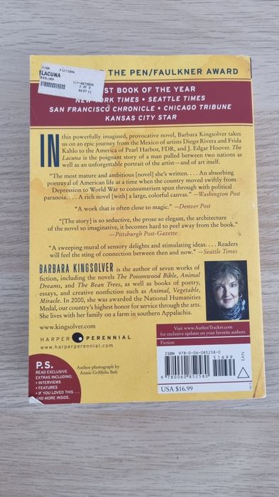The lacuna barbara kingsolver