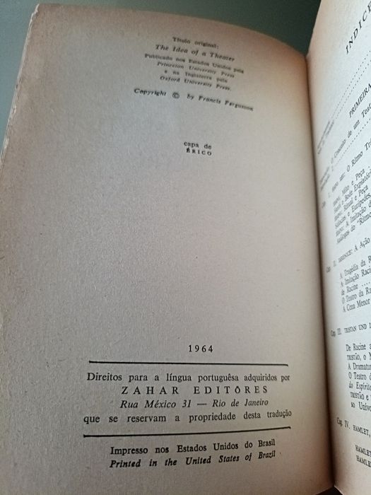 Evolução e Sentido do Teatro
