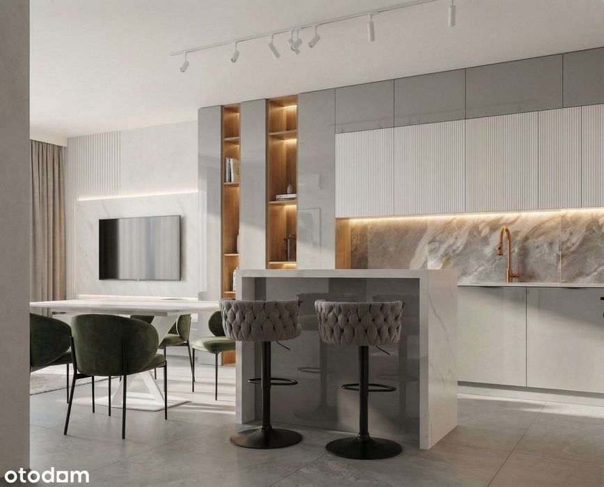 Wykończony segment 107 m² z garażem | Pod klucz | Marki