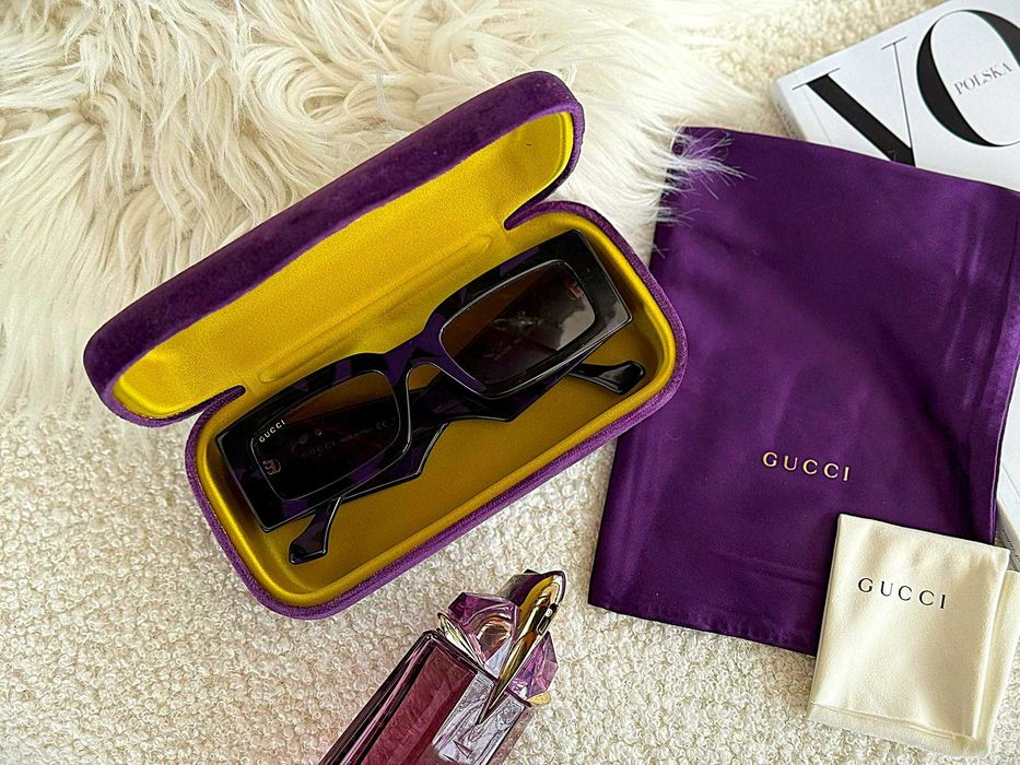 okulary damskie GUCCI GG1425S komplet stan bdb Kraków