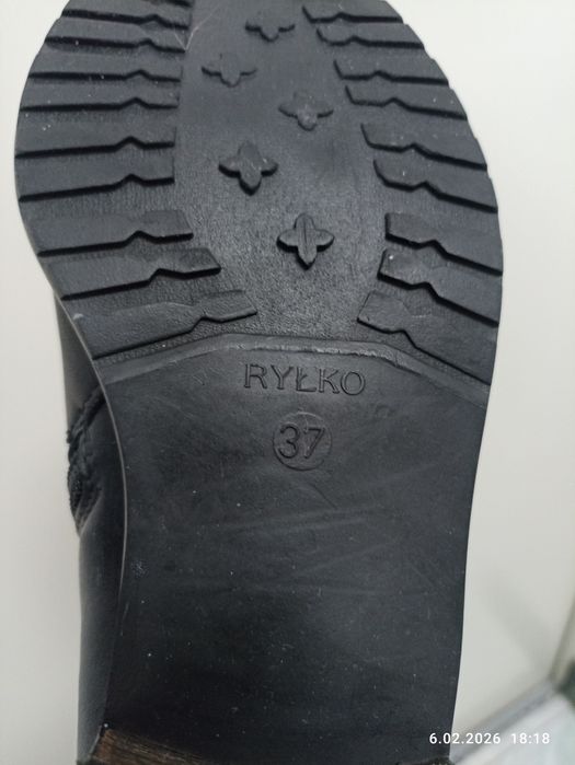 Kozaki skórzane Ryłko