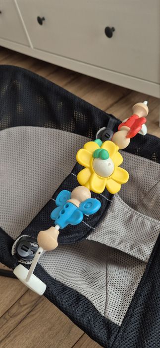 BABYBJORN leżaczek bujaczek BLISS MESH czarny Baby bjorn