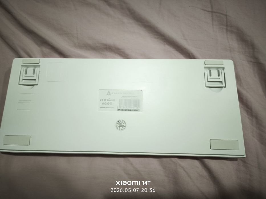 Ajazz ak820 x nacodex blue swith hot swap