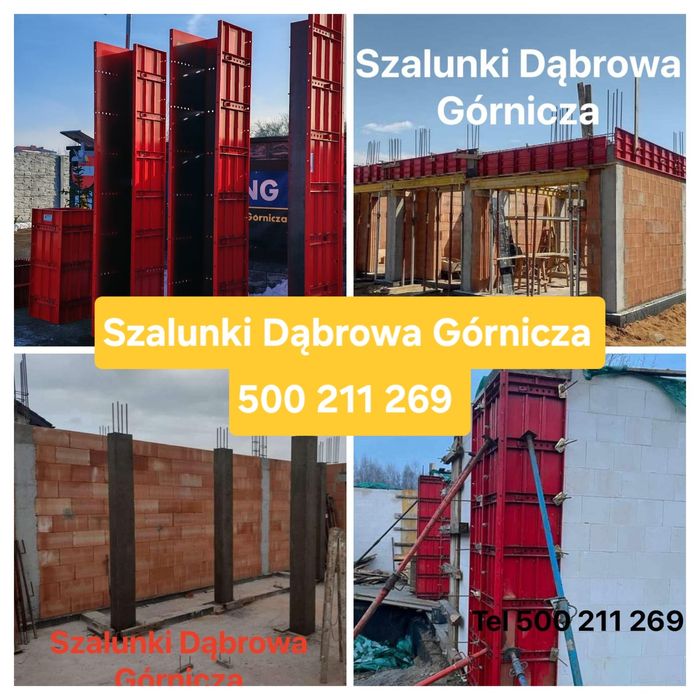 Szalunki slupowe filarowe hiszpanskie słupy filary filar słup stemple