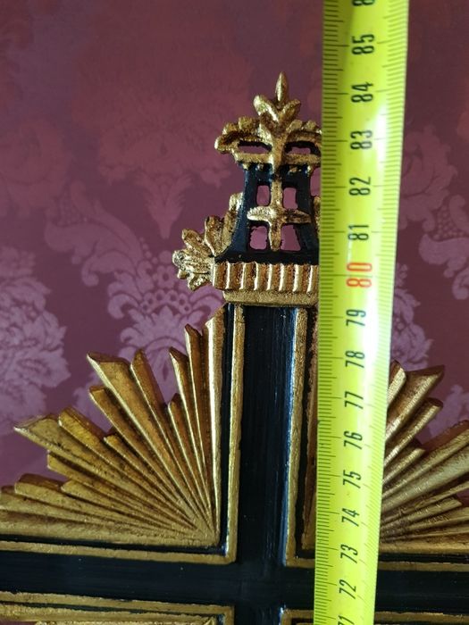 Cruz, crucifixo em madeira para cristo