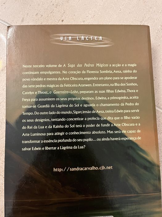 Lágrimas do sol e da lua - Sandra Carvalho