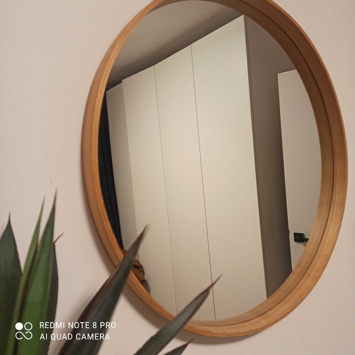 Lustro wiszące okrągłe