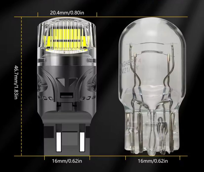 LED T20 W21/5w diurna Novo