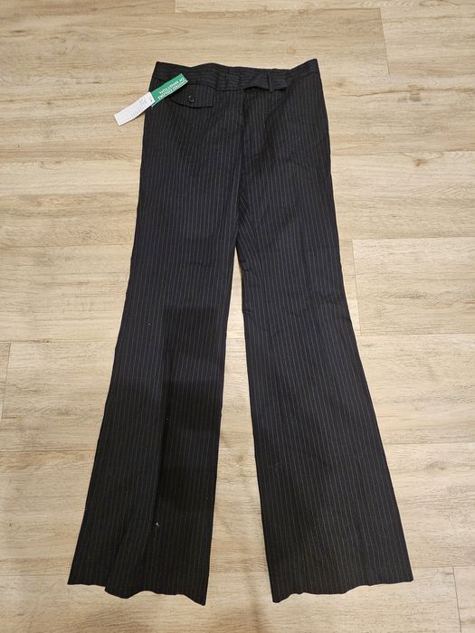 Eleganckie, bawełniane spodnie Benetton, 130 zł TANIEJ!