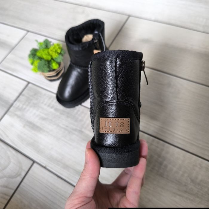 Шкіряні уги itts, уги із натуральної шкіри, уги натуралки, кожаные угг