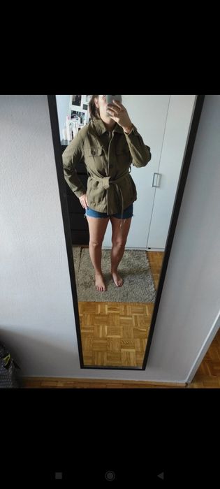 Kurtka khaki narzutka