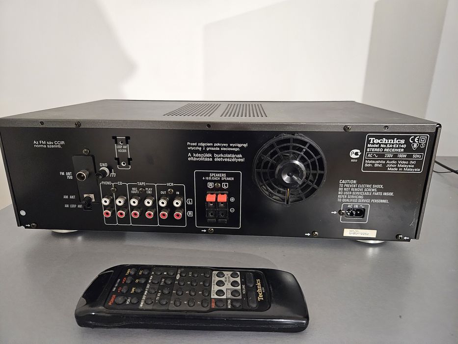 Amplituner Technics SA EX140 + pilot, super stan