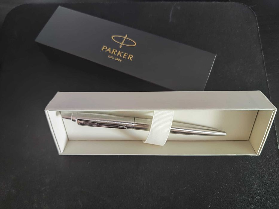 PARKER Esferográfica Retrátil XL, NOVA, Corpo Cromado
