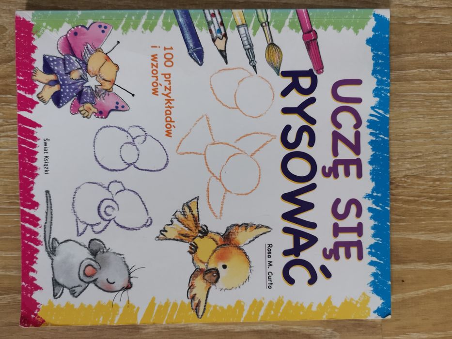 Książka poradnik Uczę się rysować