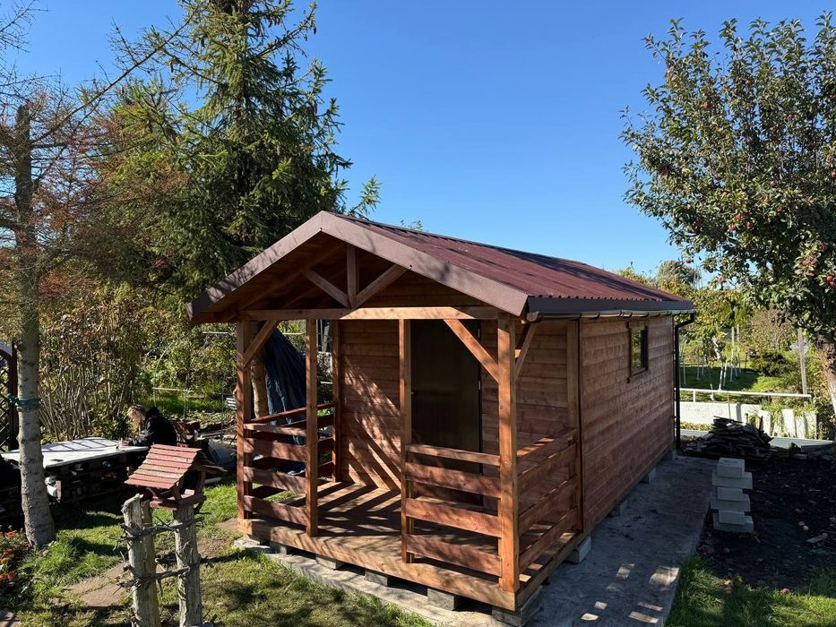 Domek letniskowy 6×3 m  Montaż w cenie