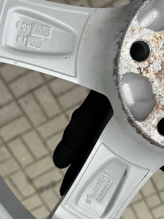 Alufelgi 16 Opel Astra K Astra J Mokka Chevrolet Trax Cruze 5x105 ET38