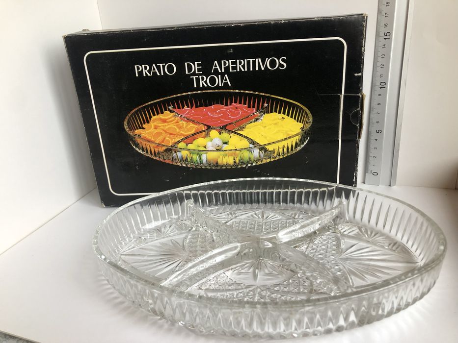 Prato Aperitivos - Novo - Com Caixa