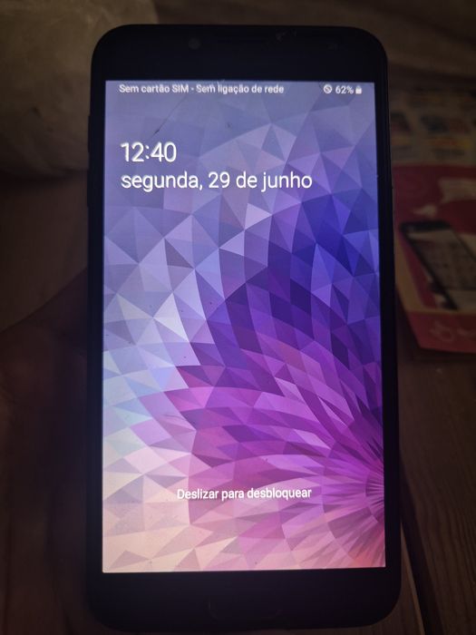 Samsung j4 a funcionar