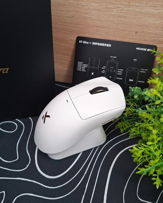 НОВА Ігрова миша Mchose К7 Ultra | Сенсор PAW3950 | 8К Гц