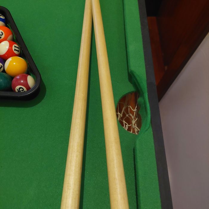 Mesa de snooker para crianças