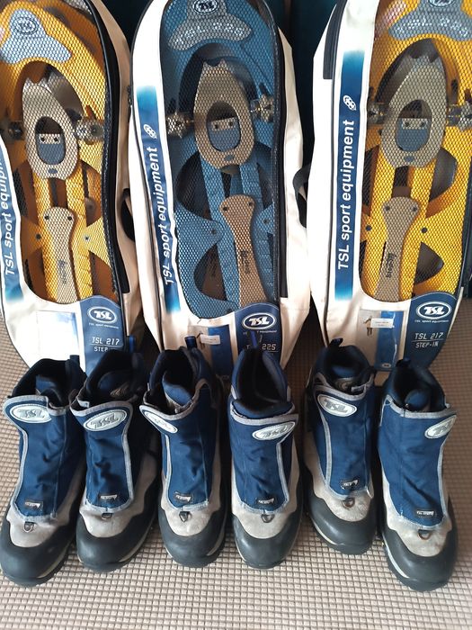 Pakiet rakiety śnieżne TSL step-in z butami