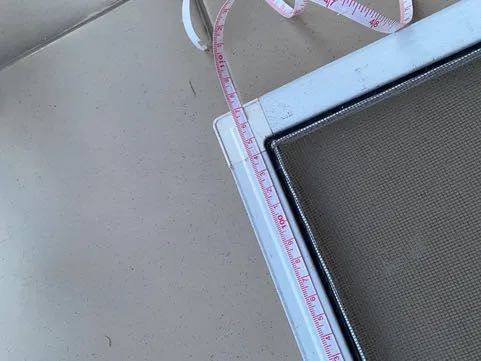 Moskitiera 107 na 40 cm