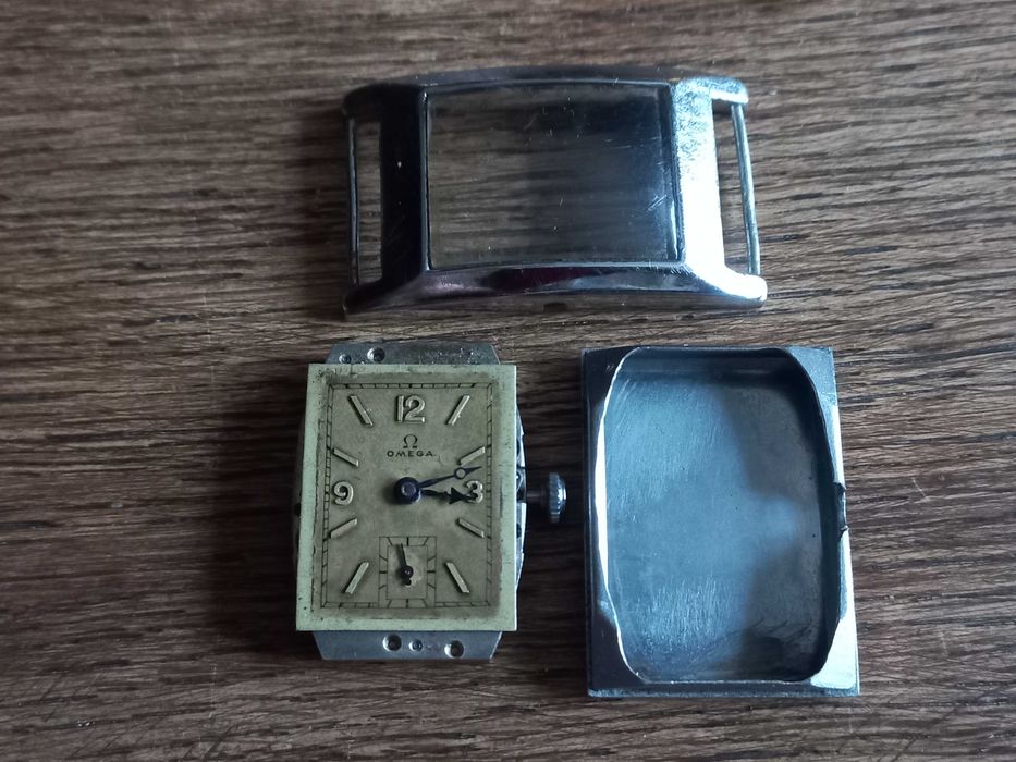 Sprzedam stary męski zegarek Omega z 1935r styl Art Deco