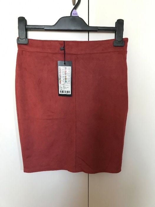 Nowa zamszowa spódnica na wesele bal na sylwestra na prezent Wyprzedaż