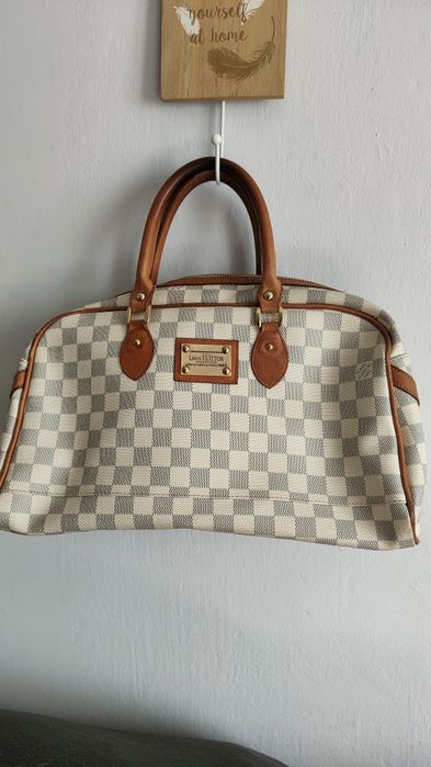 Torebka LV rączki ze skóry naturalnej