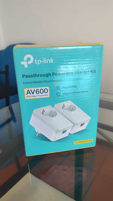 Powerline TP-LINK TL-PA4010PKit (AV600 - Passthrough)