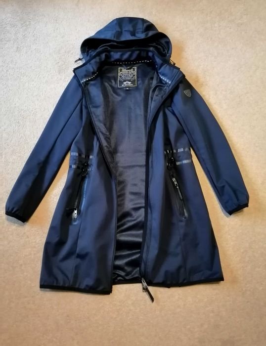 Płaszcz softshell HV Polo jeździecki do jazdy konnej z kapturem