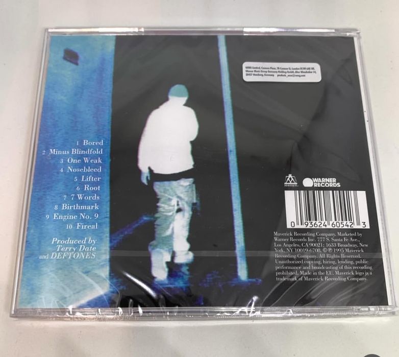 Фірмовий компакт диск CD Deftones - Adrenaline (New) Maverick UE