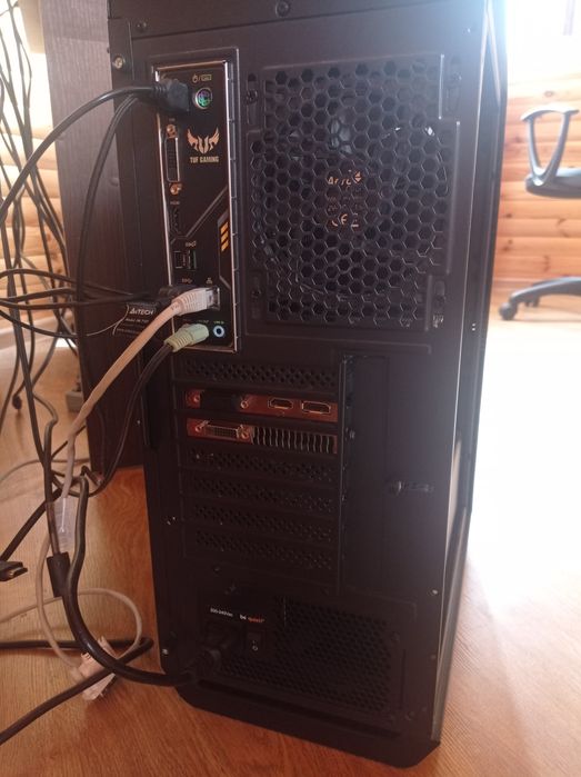 Ігровий комп'ютер ryzen pro 7 2700, gtx 1060 6gb, 16gb ddr4, ssd 240gb