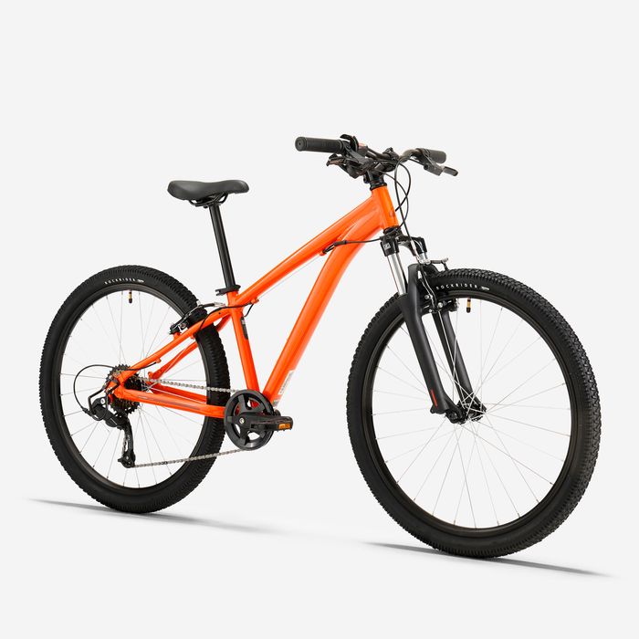 Bicicleta BTT EXPL 500 26" 9-12 Anos Laranja