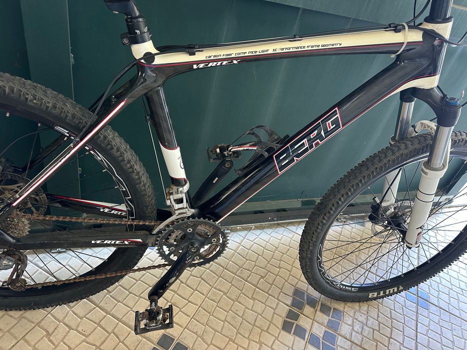 BTT toda em carbono Berg roda 26