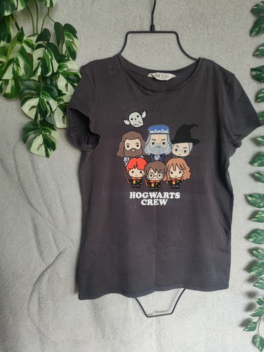 Tshirt bluzka H&M 152 grafit Harry Potter