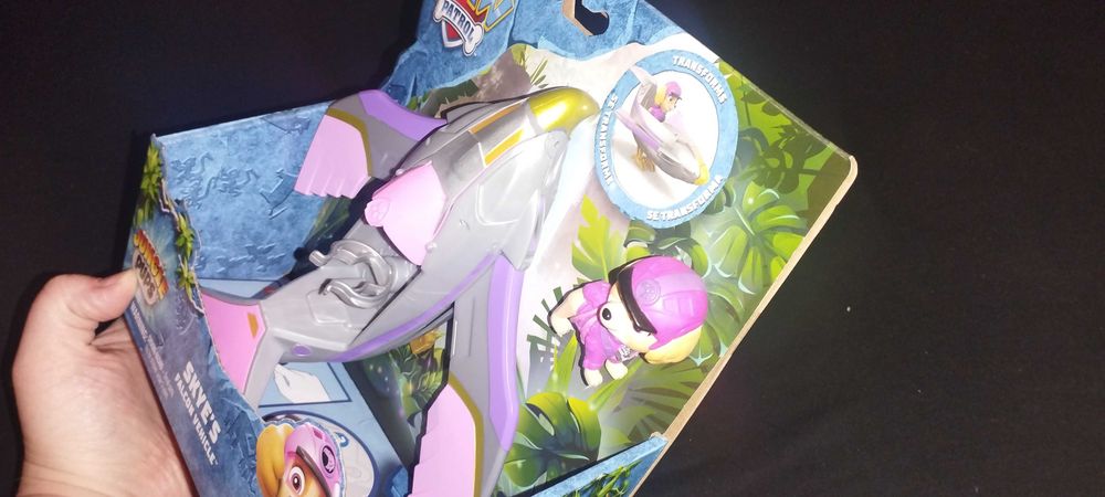 PAW Patrol Zestaw Psi Patrol Jungle Pups Pojazd Skye Falcon + figurka
