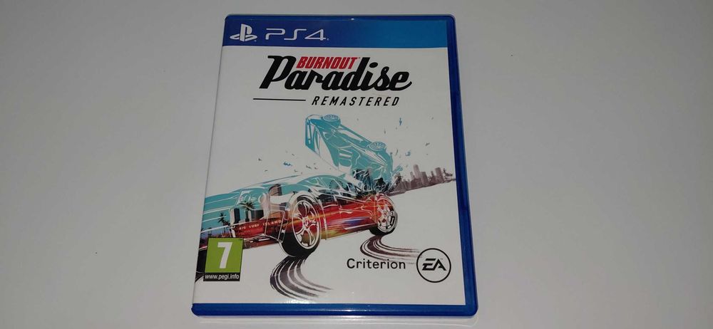 ps4 BURNOUT PARADISE REMASTERED po polsku+ DLC motory otwart świat