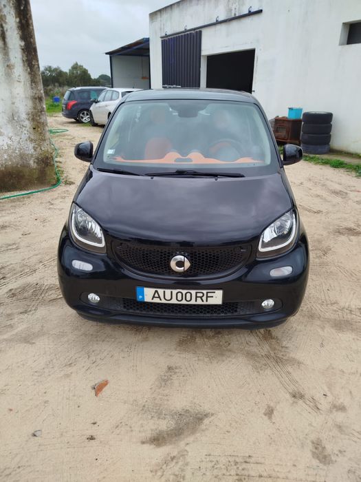 Smart ForFour Preto/Laranja