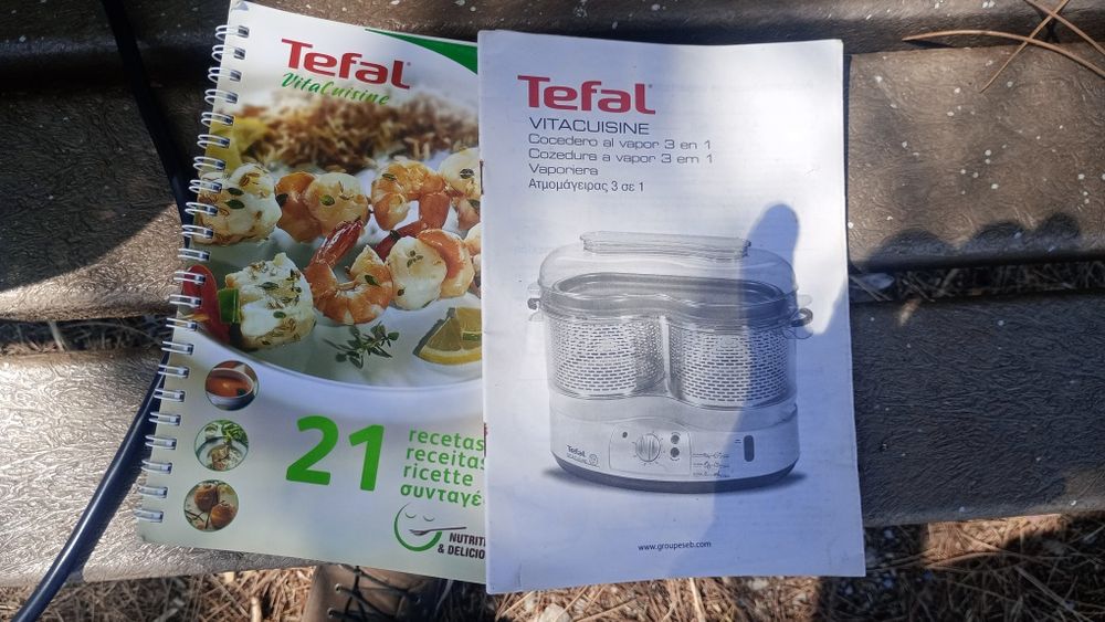 Aparelho de cozedura a vapor. Tefal VitaCuisine Compact
Tefal VitaCuis
