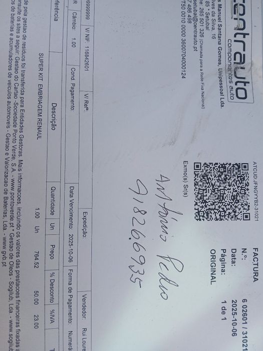 Embraiagem RENAULT Megane