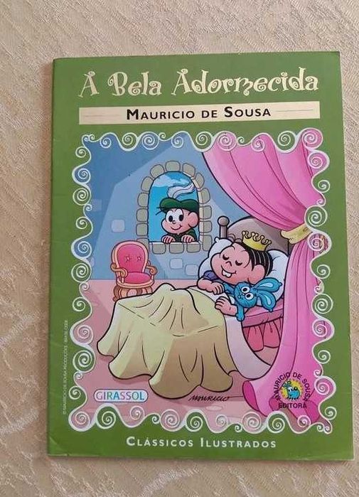 Coleção de 5 livros com histórias clássicas ilustradas