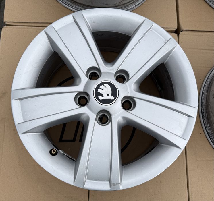 Oryginalne felgi Skoda 15" 5x112 Octavia Golf Touran