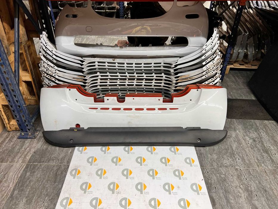 parachoques tras smart fortwo 453