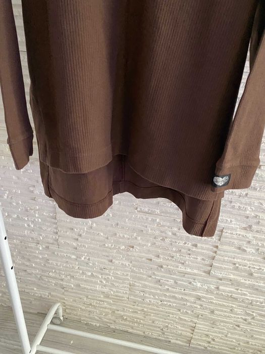 By o la la mięsisty prążek golf czekoladowy