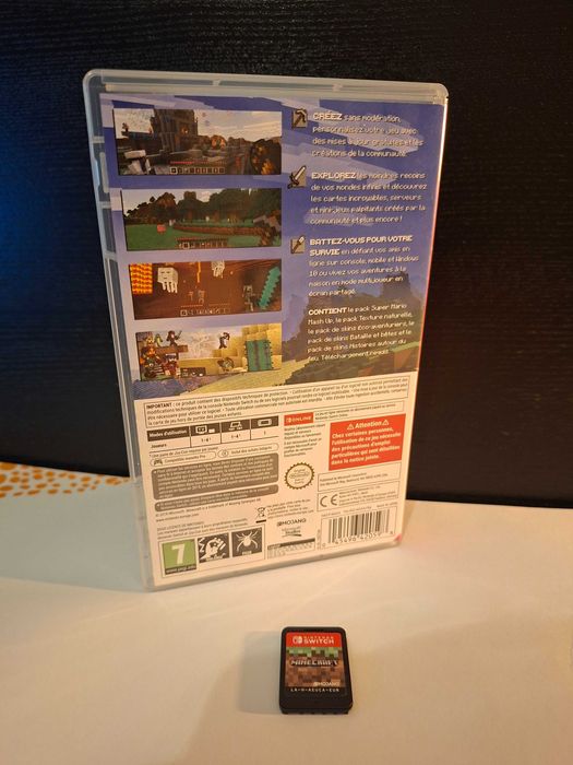 Minecraft para Nintendo Switch em bom estado geral testado