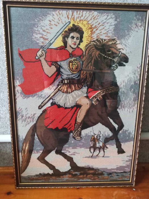 Картина вишита хрестиком. 0.54 ×0,75